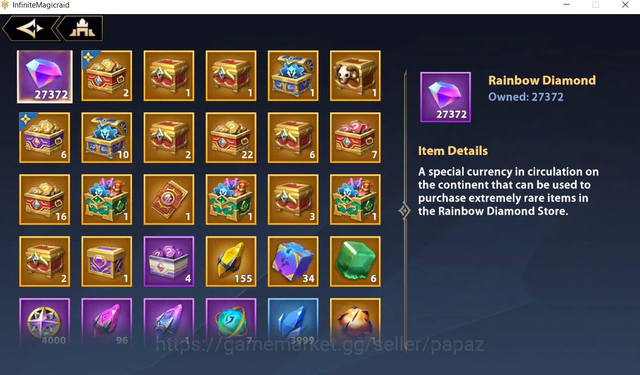 Infinite Magicraid Accounts S184 ★ ★ ★ TOP 10 IN SERVER ★ ★ ★ BOREAS ★ BRIGID image 9