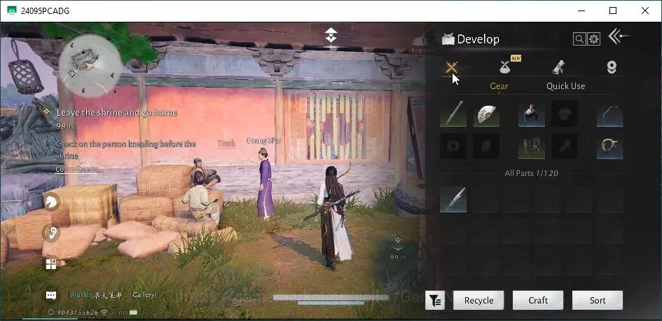 Where Winds Meet Accounts GLOBAL|Lv 5|GS 3676|1 Harmonic Core|Anthem of Ages image 13