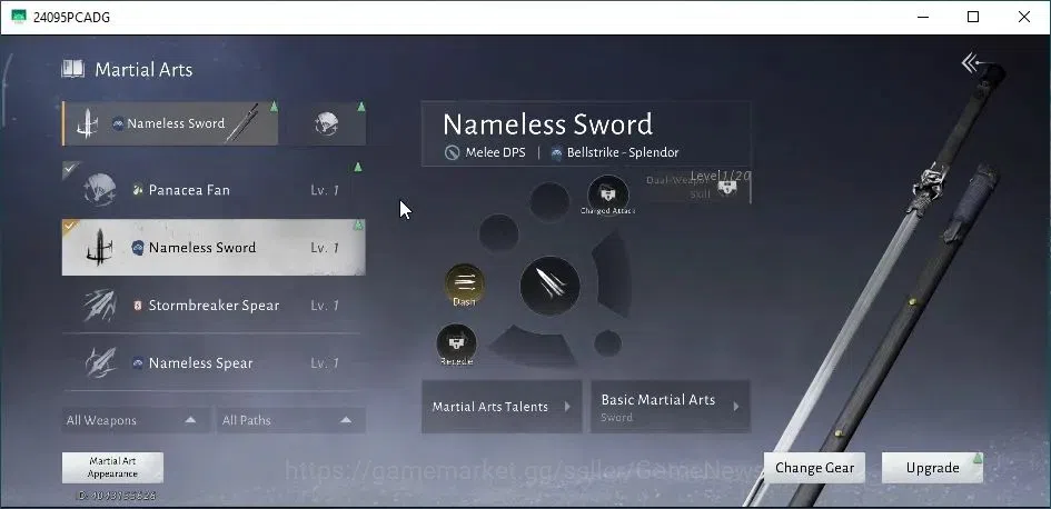 Where Winds Meet Accounts GLOBAL|Lv 5|GS 3676|1 Harmonic Core|Anthem of Ages image 6