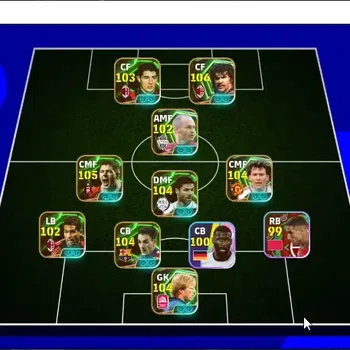 eFootball Accounts Legends & Iconic Players Android|14 Epic R.Gullit,S.Gerrard,B.Robson,Xabi A,A.Ferrer,Oliver
