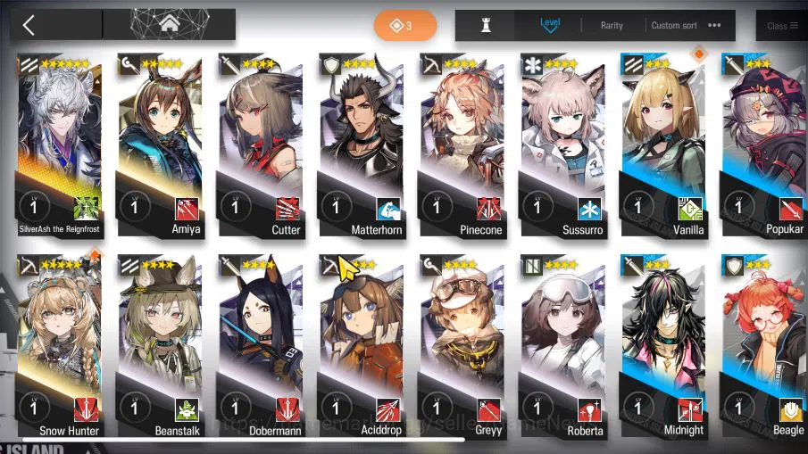 Arknights Accounts Lv 1 | Fresh Starter | 1 Limited | [SilverAsh the  image 6