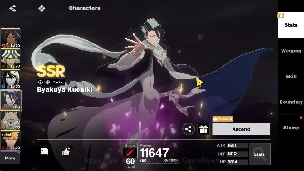 BLEACH: Soul Resonance Accounts NuverseSEA|LV55|7 SSR[Toshiro,Soi Fon,Mayuri,Yorui image 13