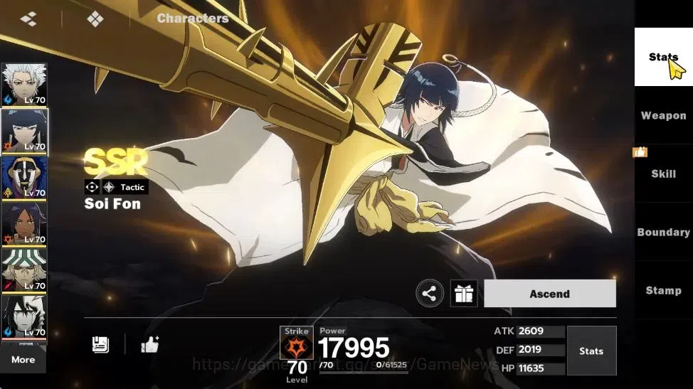 BLEACH: Soul Resonance Accounts NuverseSEA|LV55|7 SSR[Toshiro,Soi Fon,Mayuri,Yorui image 6