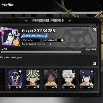 BLEACH: Soul Resonance Accounts NuverseSEA|LV55|7 SSR[Toshiro,Soi Fon,Mayuri,Yorui image 1