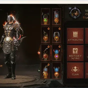 Diablo Immortal Accounts High-End SEA - Verathiel | 60(1178) Warlock - Slinger | CR 50657 | Reso 420 | Inferno III