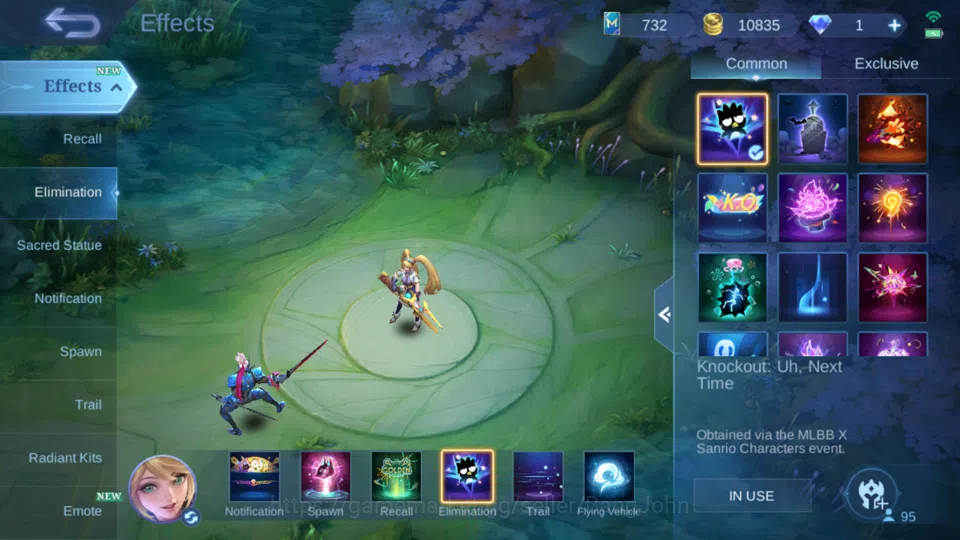 Mobile Legends: Bang Bang Accounts Hero 95 | skin 112|cc natalia | epic lancelot | sp image 16