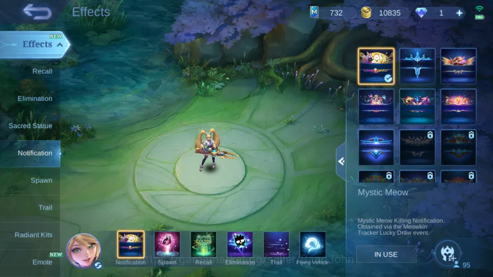 Mobile Legends: Bang Bang Accounts Hero 95 | skin 112|cc natalia | epic lancelot | sp image 5