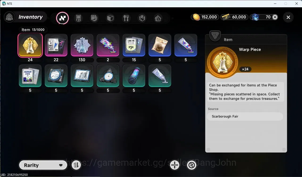 Neverness to Everness Accounts NA | Hunter Lv 3 | 5 A-Class [Mint,Alder,Hanlel,Au image 5