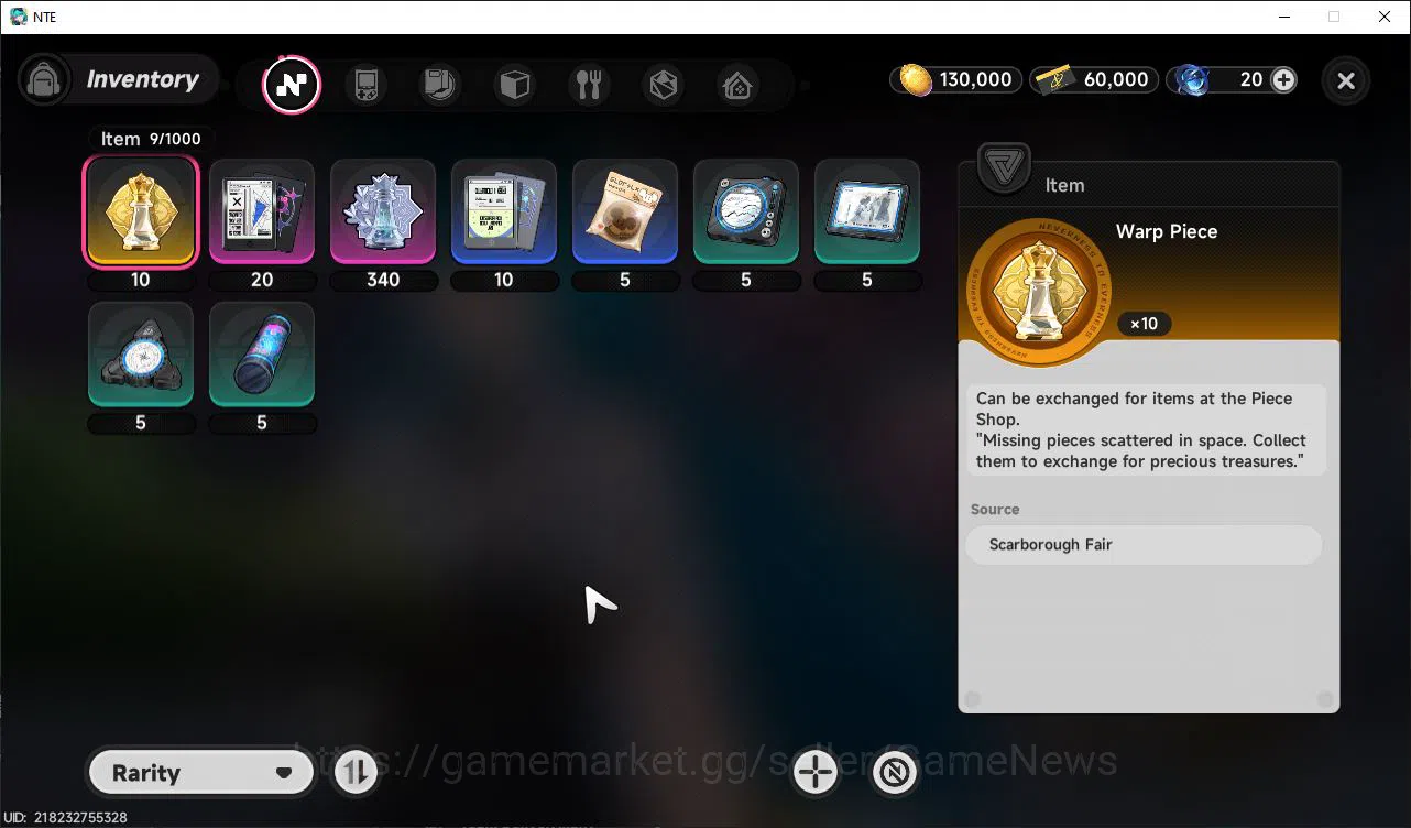 Neverness to Everness Accounts GLOBAL EU| HL 3| 1 SSR Limited Meta Nanally |6 SR image 5