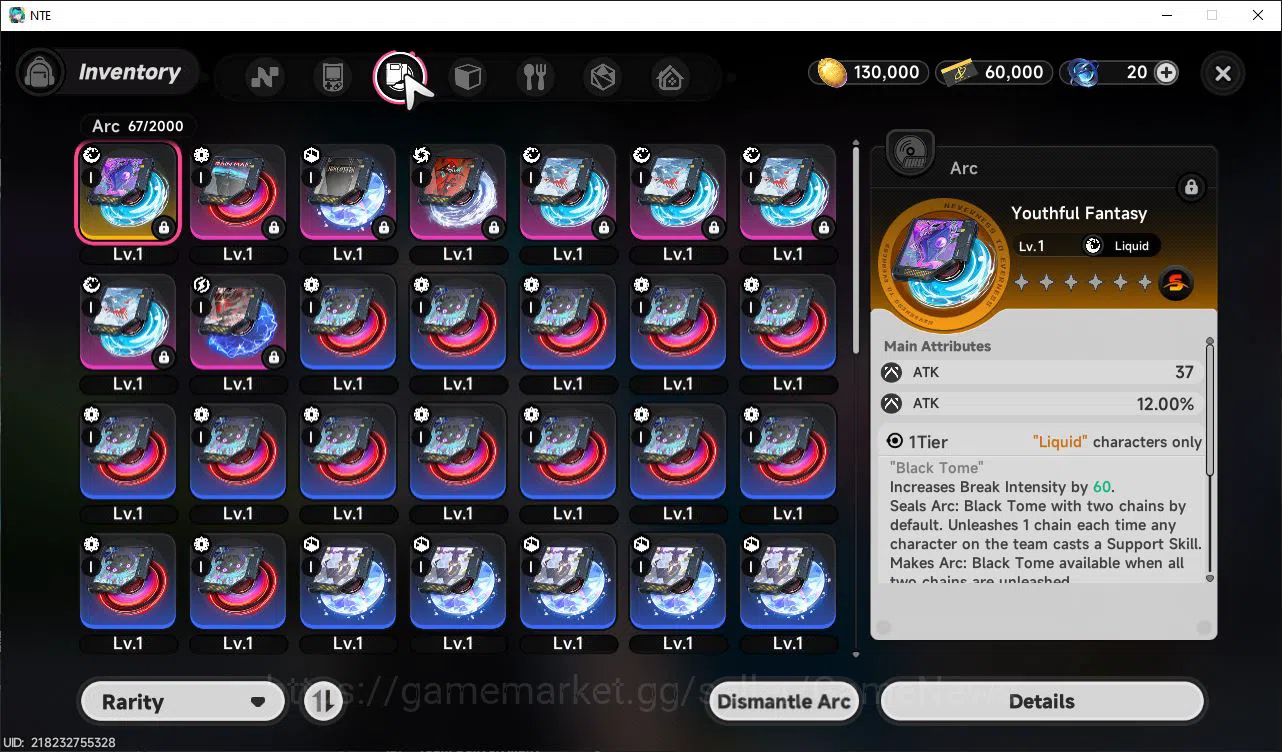 Neverness to Everness Accounts GLOBAL EU| HL 3| 1 SSR Limited Meta Nanally |6 SR image 6