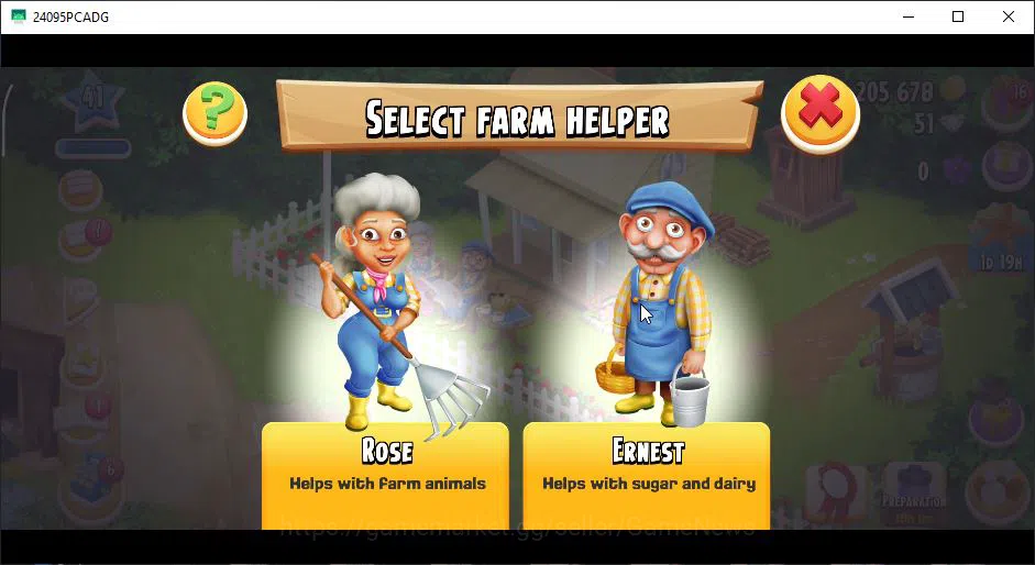 Hay Day Accounts Level 41 | Barn Storage 1050 + Silo Storage 625 | 205k Coins, 51 Diamonds |CN ON|Log Supercell ID|Take 13