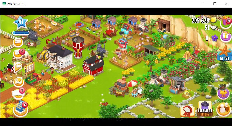 Hay Day Accounts Level 41 | Barn Storage 1050 + Silo Storage 625 | 205k Coins, 51 Diamonds |CN ON|Log Supercell ID|Take 2
