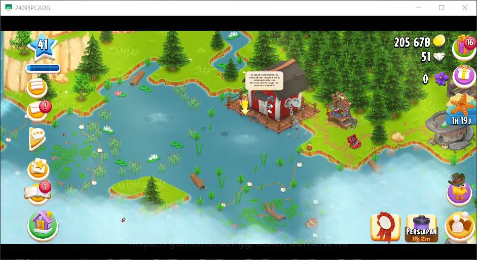 Hay Day Accounts Level 41 | Barn Storage 1050 + Silo Storage 625 | 205k Coins, 51 Diamonds |CN ON|Log Supercell ID|Take 6