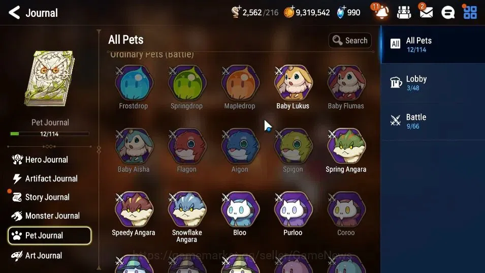 Epic Seven Accounts Starter GLOBAL UnVerif|New Era|2 ML (Salome,Blood Moon Haste)+Setsuka,Ruiza,Saria,Etc|Poh ON|2,5K 19