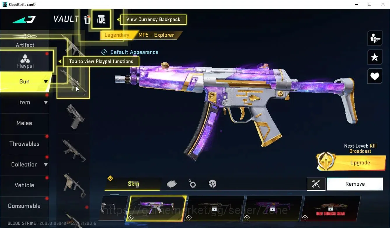 Blood Strike Accounts Starter ASIA|Fresh Account|1 Eternal|1 Enzo Striker|2 Legendary Guns|Bronze IV|LogNetEase(BS551Z) 2