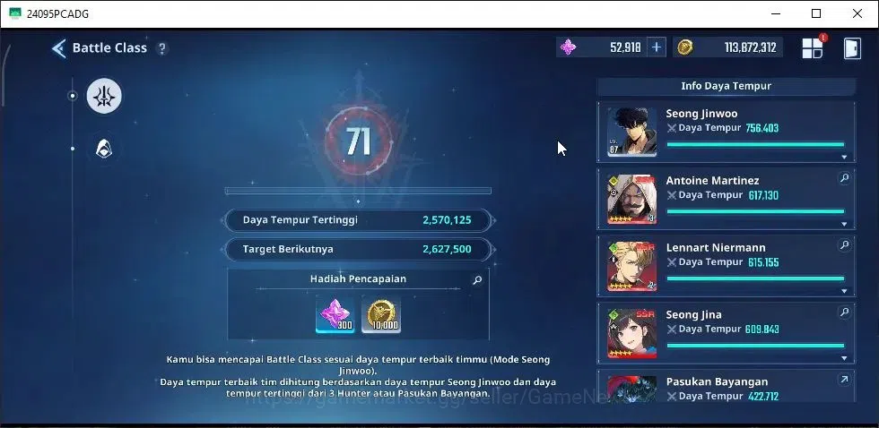 Solo Leveling: ARISE Accounts Lv87 2570M Pwr|LennartA7+SignA3,MartinezA8+SignA3, image 17