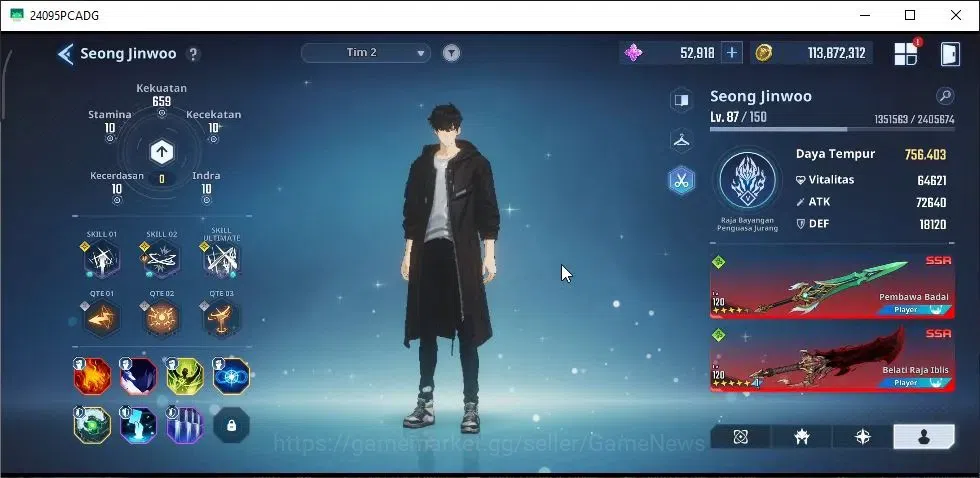 Solo Leveling: ARISE Accounts Lv87 2570M Pwr|LennartA7+SignA3,MartinezA8+SignA3, image 3