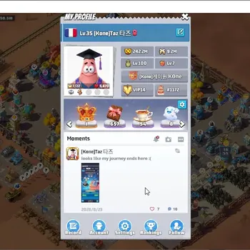 Last War: Survival Accounts Sv 1172|Pwr 242.2M|HQ 35|Gold Bricks 11,400|VIP 14|Gorilla Lv 45|Drone Lv 159|SQ1: 14.78M,SQ2