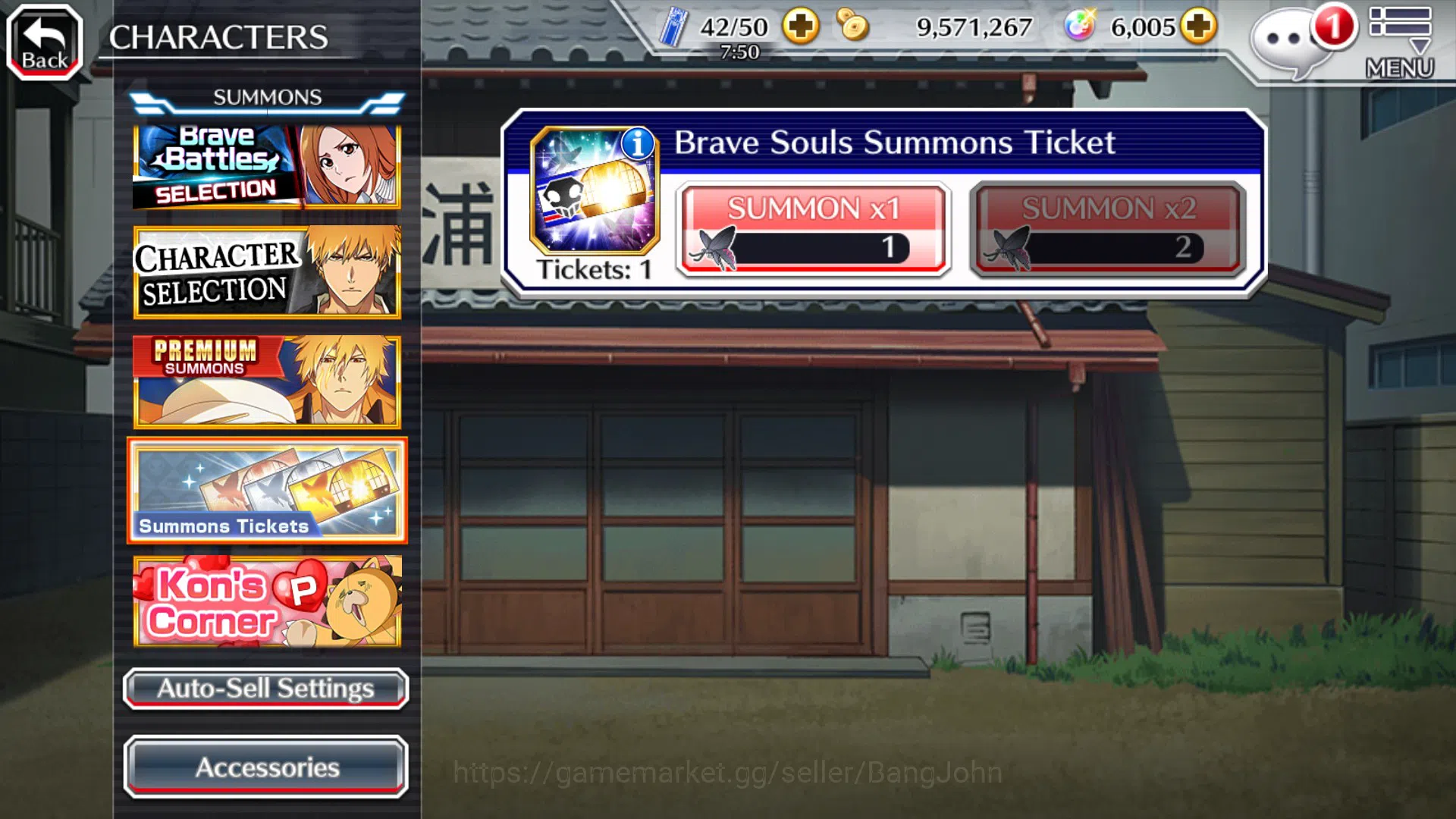 Bleach: Brave Souls Accounts Starter GLOBAL]6K Orb+Fresh All 12