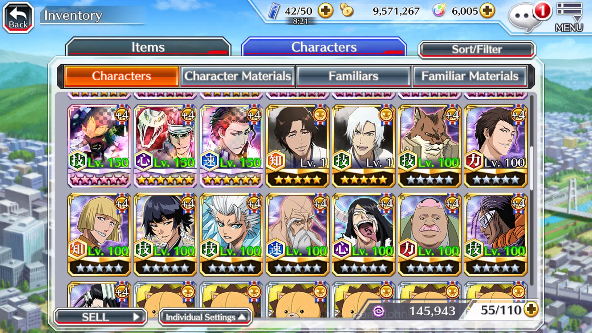 Bleach: Brave Souls Accounts Starter GLOBAL]6K Orb+Fresh All 7