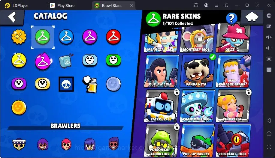 Brawl Stars Accounts Trophy 2002 |30 Brawler|2 Max Hc(JaeYong,Amber)|2 Legend(Amber,Shelly),2Mythic(Tara,Otis),6Epic 11
