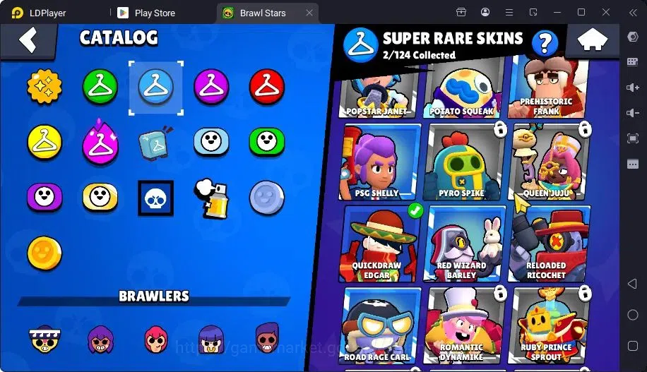 Brawl Stars Accounts Trophy 2002 |30 Brawler|2 Max Hc(JaeYong,Amber)|2 Legend(Amber,Shelly),2Mythic(Tara,Otis),6Epic 13