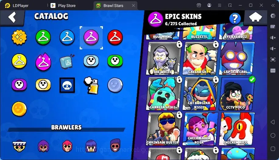 Brawl Stars Accounts Trophy 2002 |30 Brawler|2 Max Hc(JaeYong,Amber)|2 Legend(Amber,Shelly),2Mythic(Tara,Otis),6Epic 14