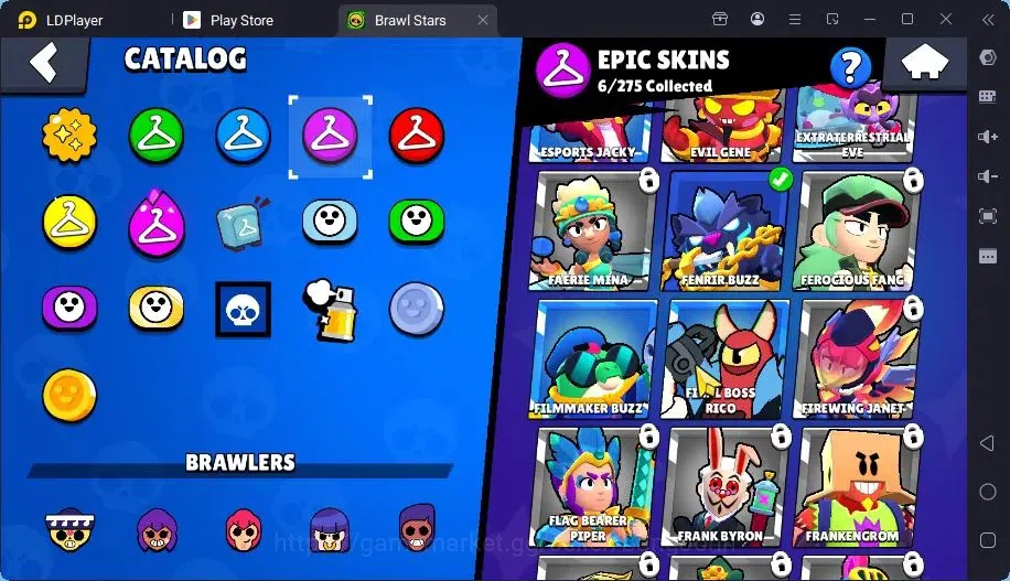 Brawl Stars Accounts Trophy 2002 |30 Brawler|2 Max Hc(JaeYong,Amber)|2 Legend(Amber,Shelly),2Mythic(Tara,Otis),6Epic 17