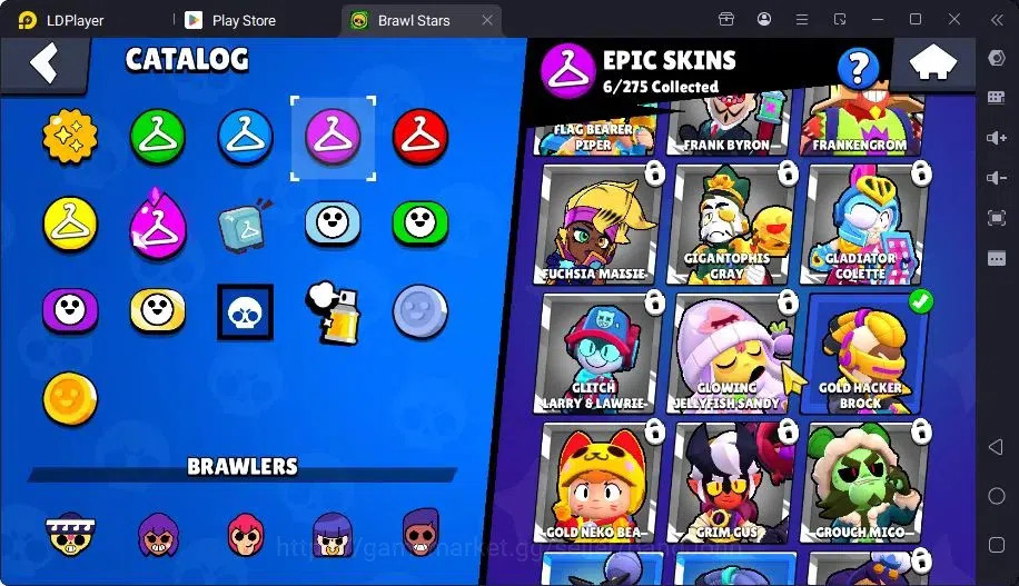 Brawl Stars Accounts Trophy 2002 |30 Brawler|2 Max Hc(JaeYong,Amber)|2 Legend(Amber,Shelly),2Mythic(Tara,Otis),6Epic 18