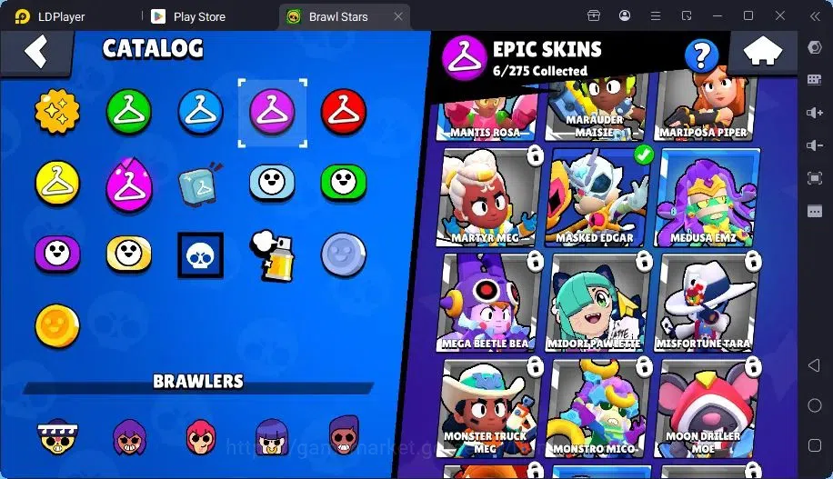 Brawl Stars Accounts Trophy 2002 |30 Brawler|2 Max Hc(JaeYong,Amber)|2 Legend(Amber,Shelly),2Mythic(Tara,Otis),6Epic 19