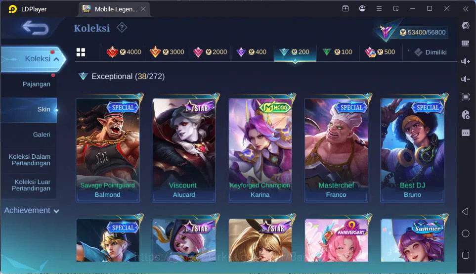Mobile Legends: Bang Bang Accounts GLOBAL|Hero 81|Skin 179|Prime Claude,Kof Karina,St image 12