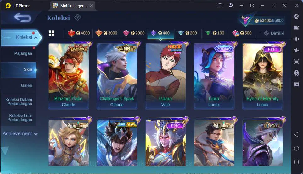 Mobile Legends: Bang Bang Accounts GLOBAL|Hero 81|Skin 179|Prime Claude,Kof Karina,St image 15