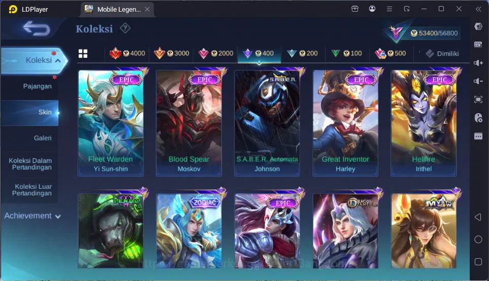 Mobile Legends: Bang Bang Accounts GLOBAL|Hero 81|Skin 179|Prime Claude,Kof Karina,St image 18