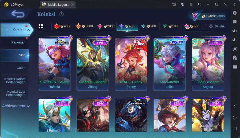 Mobile Legends: Bang Bang Accounts GLOBAL|Hero 81|Skin 179|Prime Claude,Kof Karina,St image 19