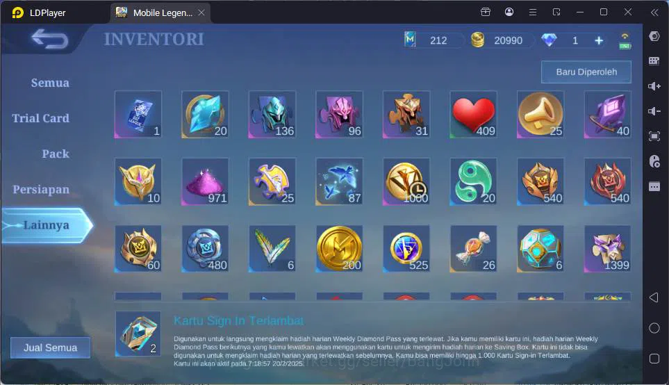 Mobile Legends: Bang Bang Accounts GLOBAL|Hero 81|Skin 179|Prime Claude,Kof Karina,St image 2