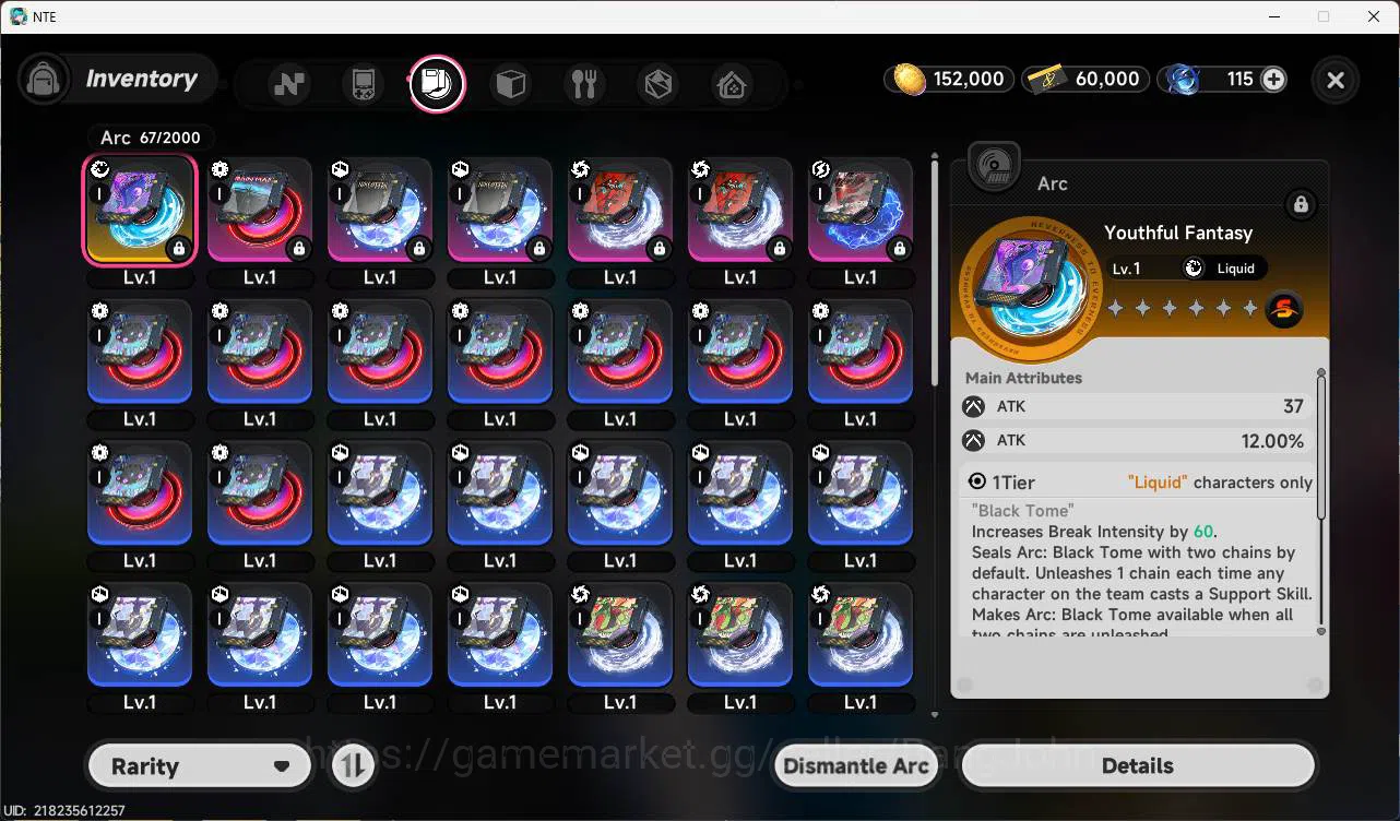 Neverness to Everness Accounts America, Starter LVL 3, Nanaly, 8 char, MC male, m image 6