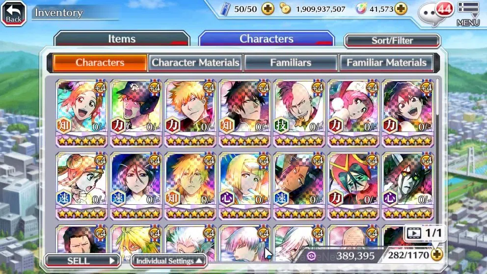 Bleach: Brave Souls Accounts High-End [GLOBAL]|41K Orb|DreamTeam Ichigo,2 New Ichigo,10th Aniv Rukia,Ichigo,,SantaSociety 11
