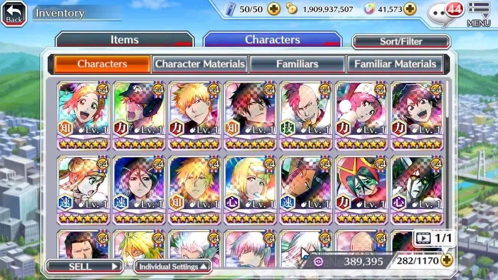 Bleach: Brave Souls Accounts High-End [GLOBAL]|41K Orb|DreamTeam Ichigo,2 New Ichigo,10th Aniv Rukia,Ichigo,,SantaSociety 12