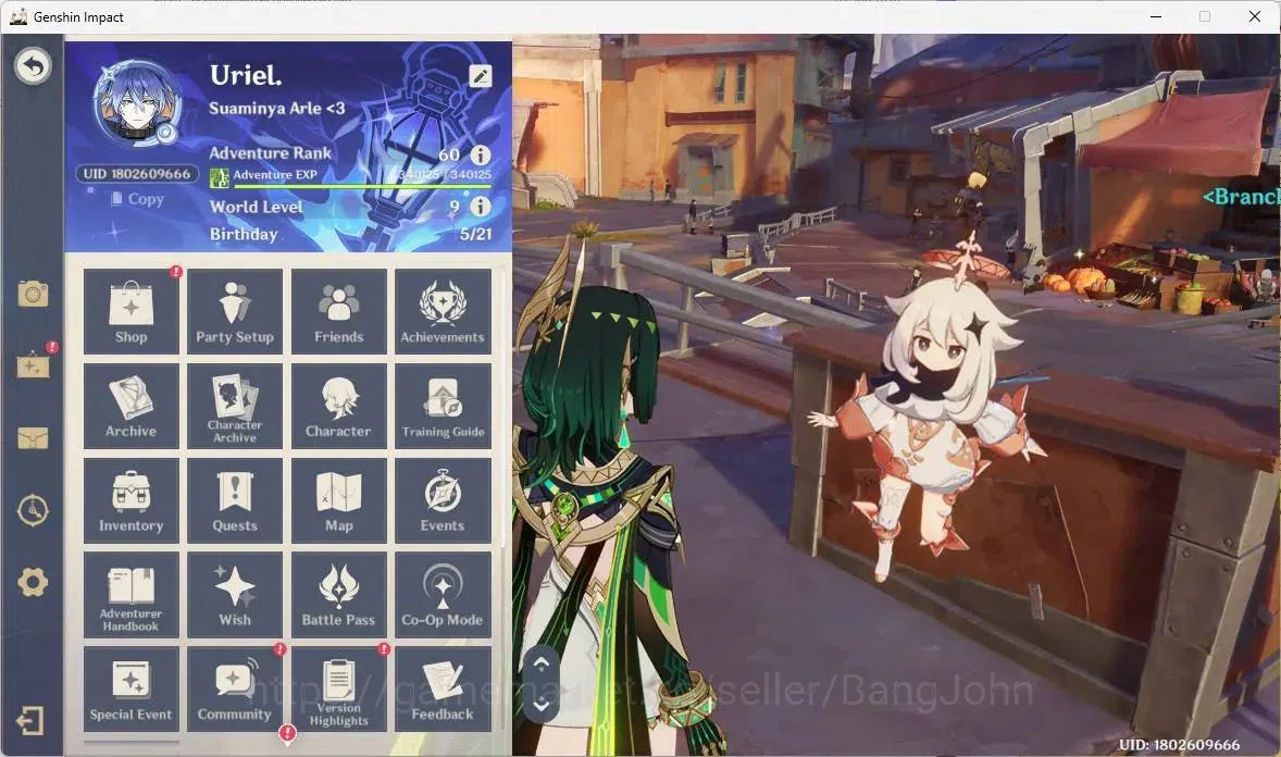 Genshin Impact Accounts ASIA | AR 60|9 Limited+(*5Wpn)+Sign,Nefer,Arecchin image 18
