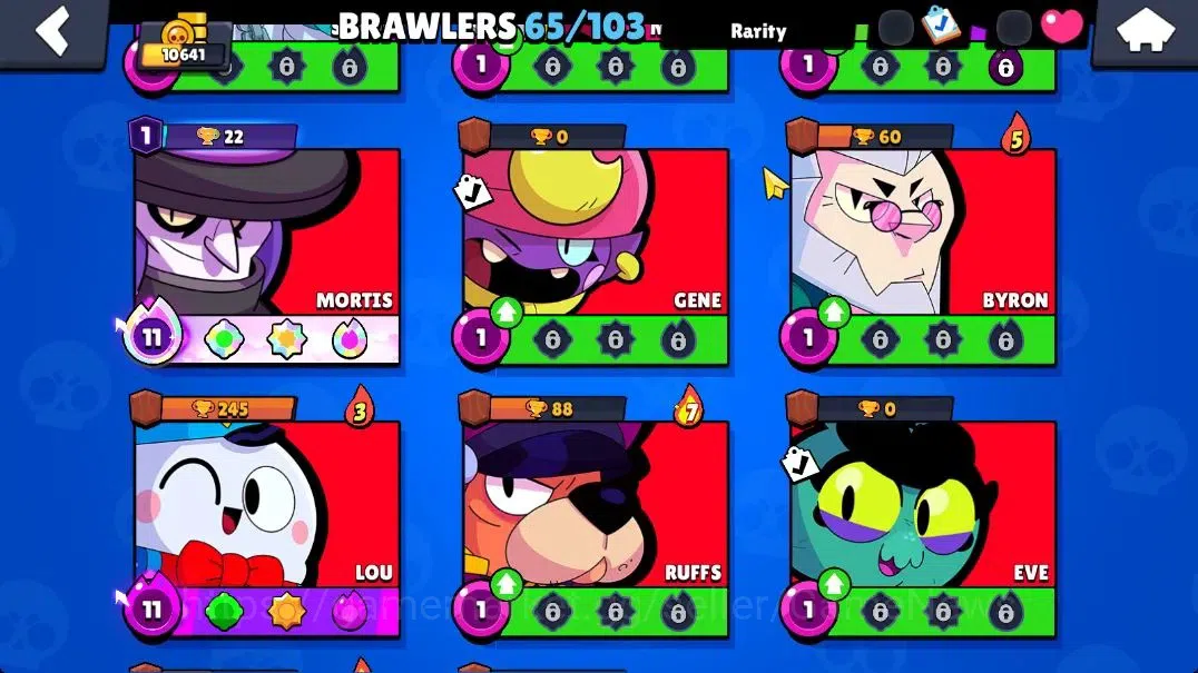 Brawl Stars Accounts 10K Trophy|65 Brawlers 15 Max Lvl|3 Full Buffie|UL image 11