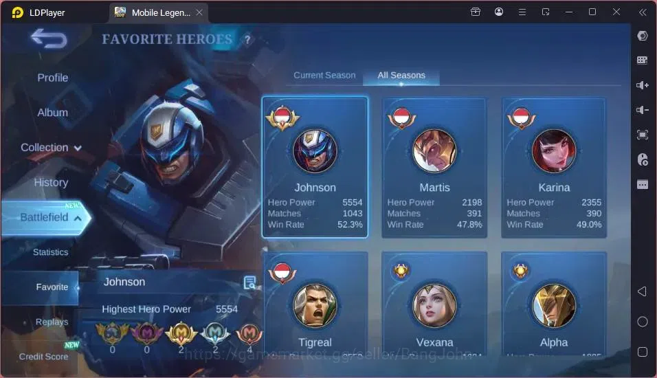 Mobile Legends: Bang Bang Accounts Global|Hero 65|Skin 85|Seasoned|Spongebob Cyclops| image 12