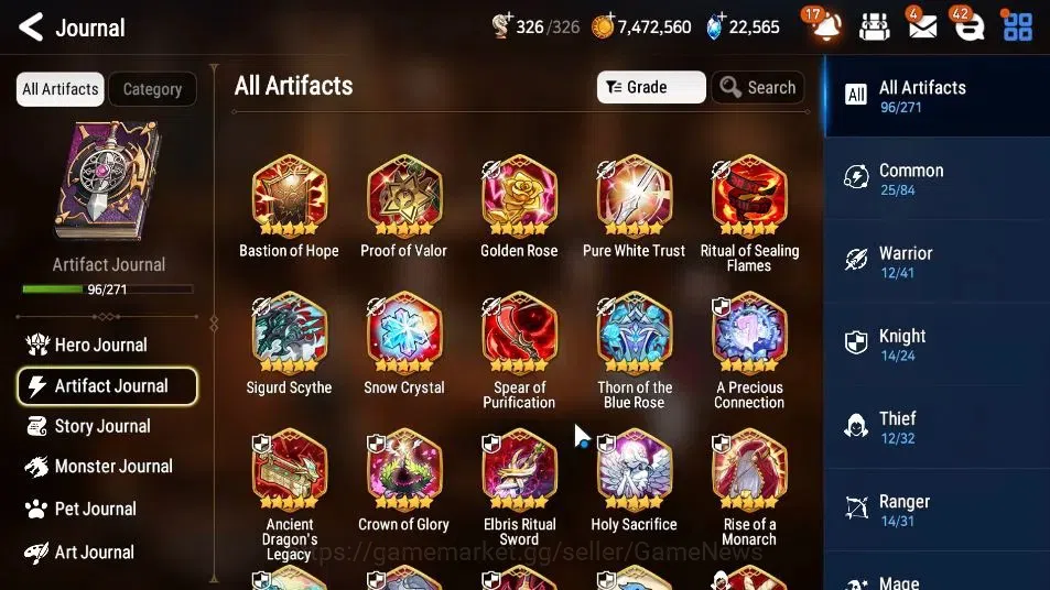 Epic Seven Accounts GLOBAL Unverif|New Era|15 ML(Salome,LOTscales,NM L image 11