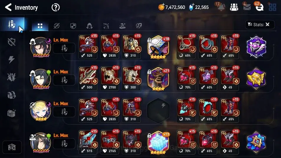 Epic Seven Accounts GLOBAL Unverif|New Era|15 ML(Salome,LOTscales,NM L image 15