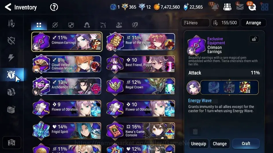 Epic Seven Accounts GLOBAL Unverif|New Era|15 ML(Salome,LOTscales,NM L image 18