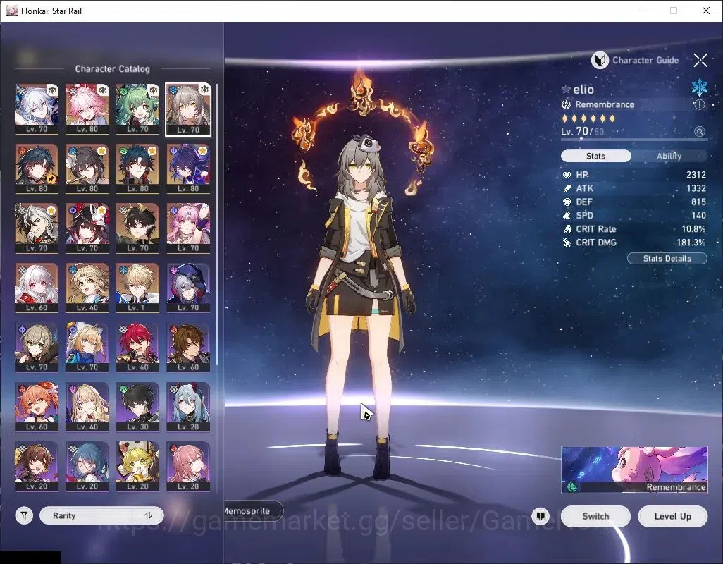 Honkai Star Rail Accounts Asia|TL 66|11 Limited|Yao Guang+Sign,Evanescia,Spa image 4