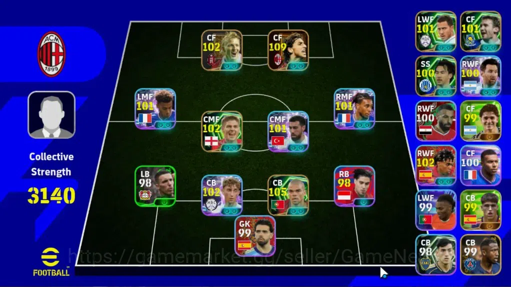 eFootball Accounts Legends & Iconic Players Android|BigTime Zlatan Ibrahimovic,Epic Pepe,Gerrard,Dirk Kuyt,Eden 1