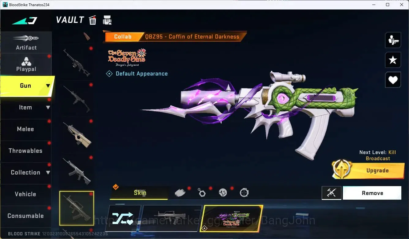 Blood Strike Accounts ASIA | 2 Eternal GUN: Desert Eagle, Kar98k | 2 BLE image 13