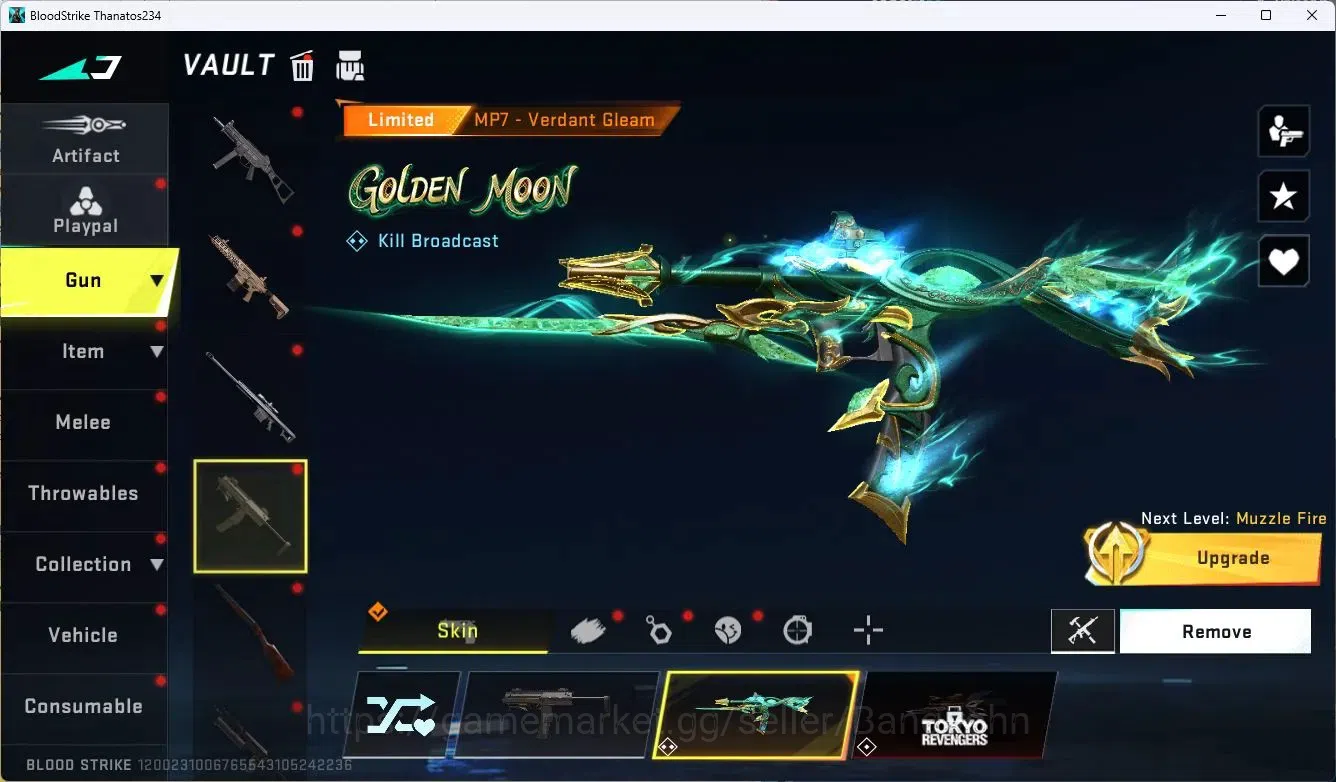 Blood Strike Accounts ASIA | 2 Eternal GUN: Desert Eagle, Kar98k | 2 BLE image 14