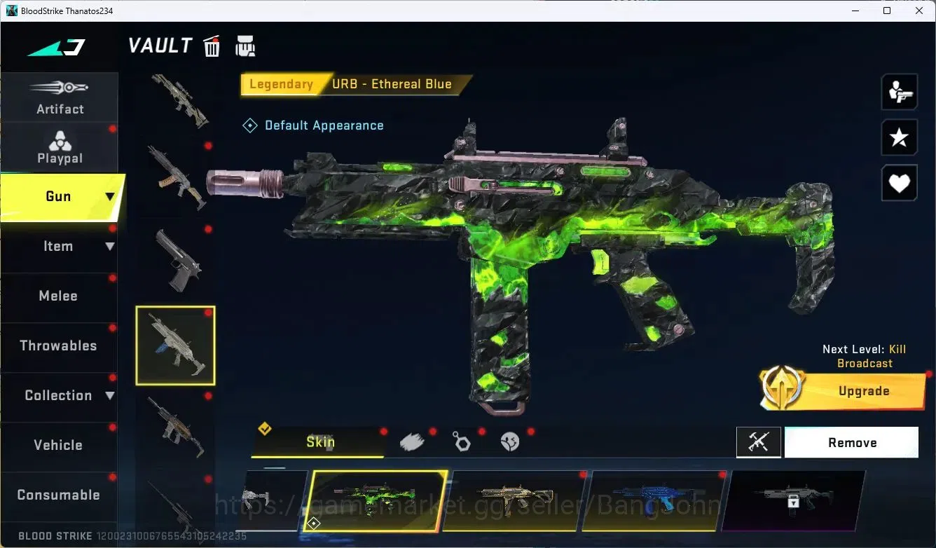Blood Strike Accounts ASIA | 2 Eternal GUN: Desert Eagle, Kar98k | 2 BLE image 8