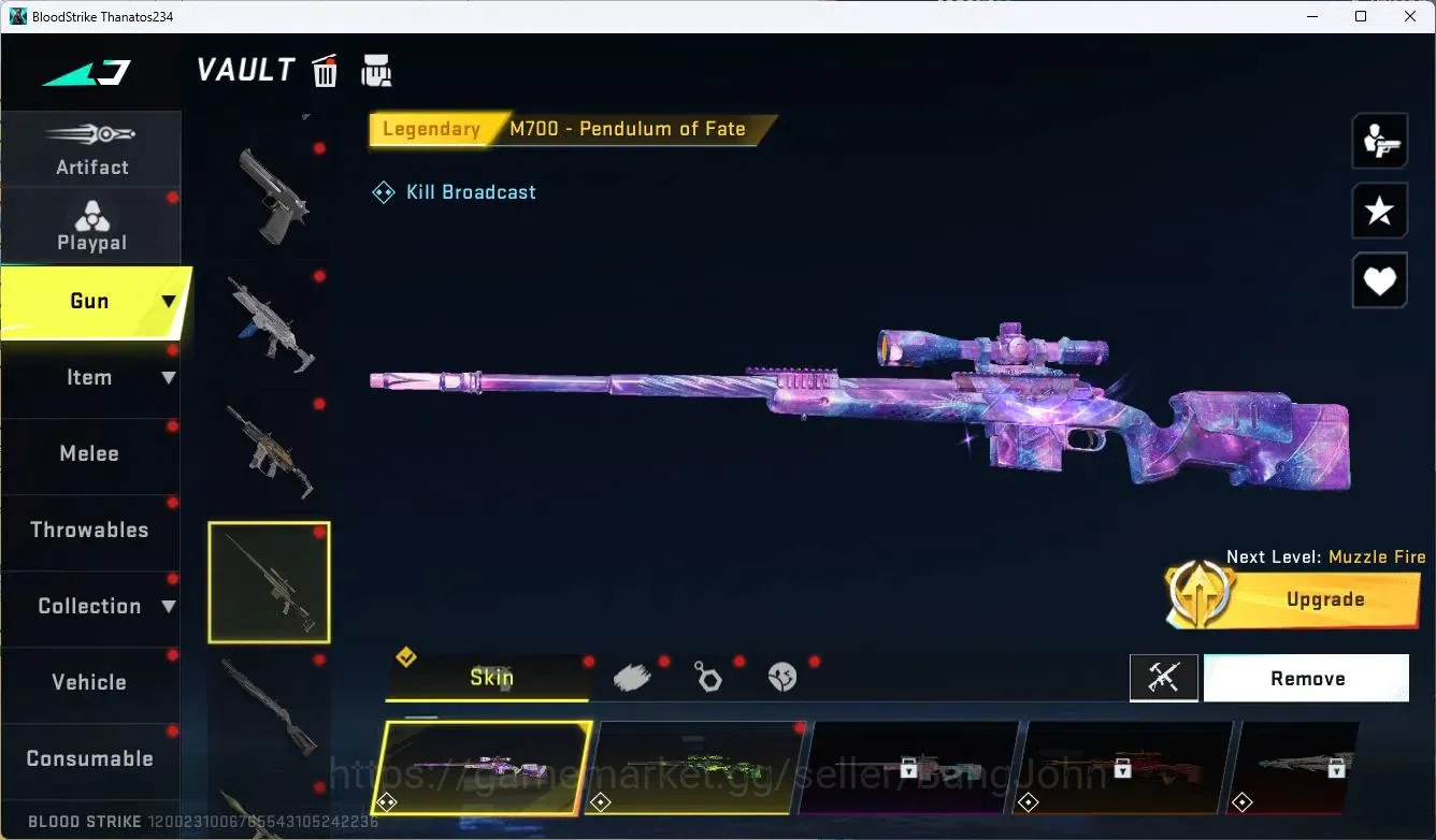 Blood Strike Accounts ASIA | 2 Eternal GUN: Desert Eagle, Kar98k | 2 BLE image 9